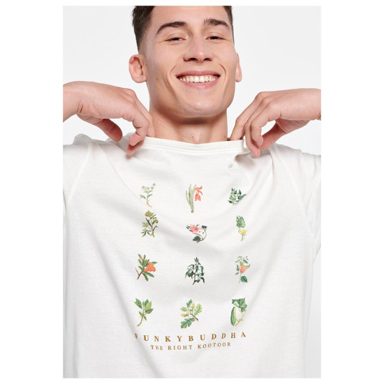 Funky Buddha Ανδρική κοντομάνικη μπλούζα